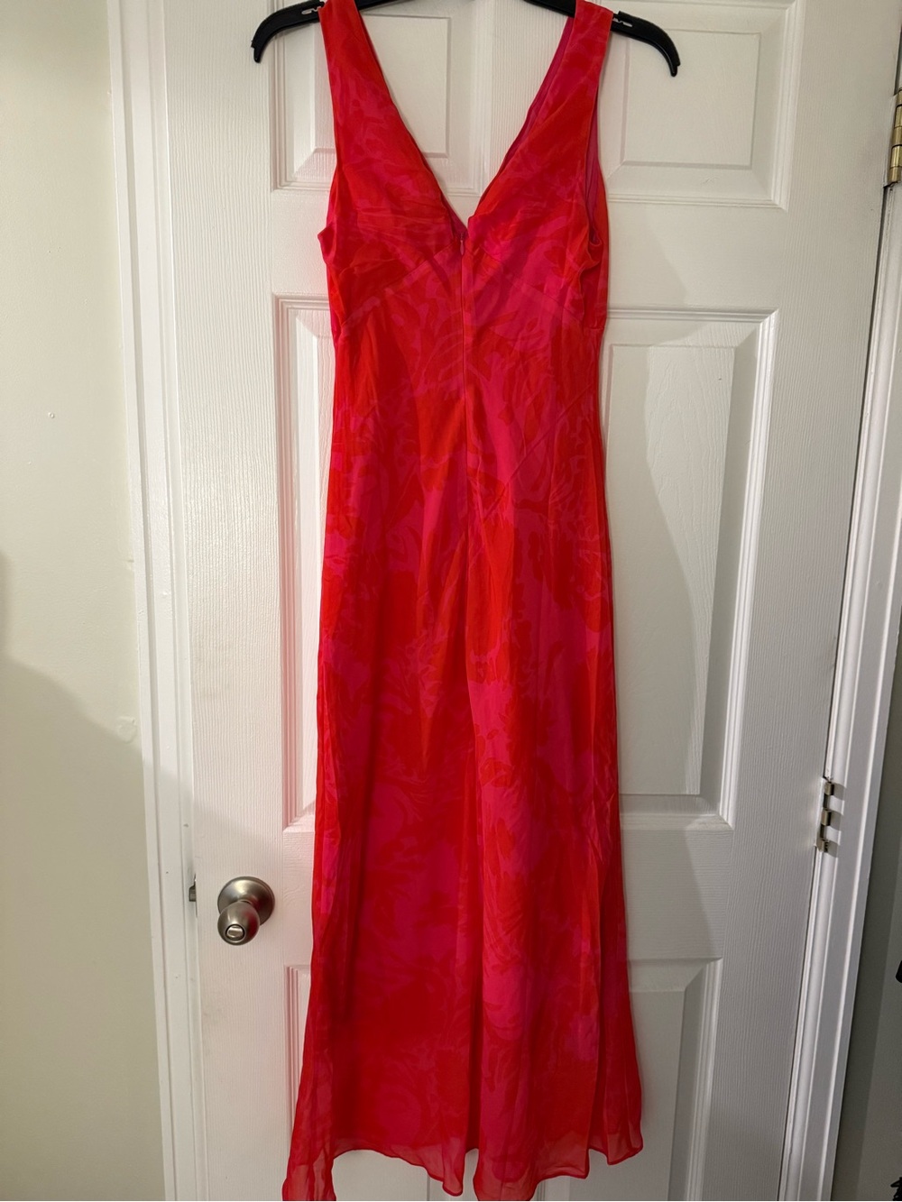 Hello Molly Pink & Red V-Neck Maxi Dress - Picture 2 of 3